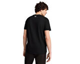 Puma Ferrari Race Tonal Shield T Erkek Günlük Tişört 62705701 Siyah