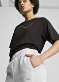 Gri Kadın Lastikli Bel Regular Fit Eşofman Altı 68167204EVOSTRIPE Pants op