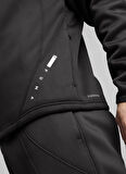 Siyah Erkek Kapüşon Yaka Lastikli Bel Regular Fit Eşofman Üstü Cloudspun TechLBL Jacket