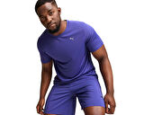 Puma Performance Ss Tee M Erkek Antrenman Tişörtü 52031447 Mor