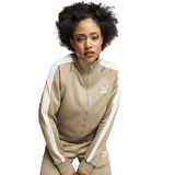 Iconic T7 Track Kadın Bej Günlük Stil Sweatshirt 62799467