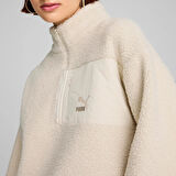 Puma Classics Winterized Half-Zip Kadın Crew Sweatshirt