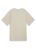 Krem Kadın Bisiklet Yaka Normal Kalıp T-Shirt 68166868 EVOSTRIPE Tee