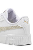 Puma Carina 2.0 Zebra Jr 399397 01 Kadın Sneaker Ayakkabı Beyaz 36-40 