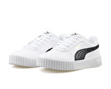 Puma Carina 2.0 Zebra Jr Kadın Günlük Ayakkabı 39939702 Beyaz