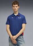Puma 62746204 BMW MMS POLO Pro Blue-M Co Mavi Regular Fit Düz Erkek Polo T-Shirt