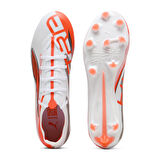 Ultra 5 Match Fg/Ag Erkek Beyaz Futbol Krampon 10816601