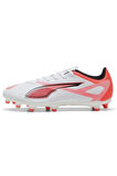 Erkek Krampon Ultra 5 Play Fg/ag White- Black-glowing Red 10816901