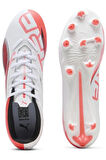 Erkek Krampon Ultra 5 Play Fg/ag White- Black-glowing Red 10816901