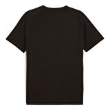 Tech Pocket Erkek Siyah Günlük Stil T-Shirt 62967301