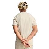 Tech Pocket Erkek Bej Günlük Stil T-Shirt 62967387