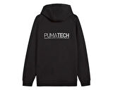 Puma Pumatech Relaxed Hoodie Erkek Günlük Sweatshirts 62968101 Siyah