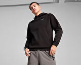 Puma Pumatech Relaxed Hoodie Erkek Günlük Sweatshirts 62968101 Siyah