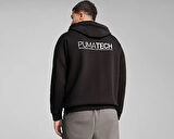 Puma Pumatech Relaxed Hoodie Erkek Günlük Sweatshirts 62968101 Siyah