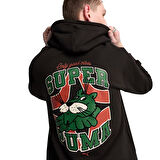 Graphics Super Erkek Siyah Günlük Stil Sweatshirt 62964201