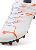 Beyaz Erkek Çocuk Futbol Ayakkabısı 10748013-ATTACANTO FG/AG Jr PUMA Wh