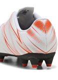 Beyaz Erkek Çocuk Futbol Ayakkabısı 10748013-ATTACANTO FG/AG Jr PUMA Wh