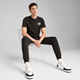 Class Erkek Siyah Günlük Stil T-Shirt 68464001