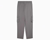 Puma Ess Woven Cargo Pants Erkek Günlük Kargo Eşofman Altı 68266379 Gri