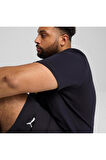 Puma ESS No. 1 Logo Tee Unisex  Lacivert Tişört