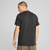 Puma Ess No.1 Logo Heather Tee Erkek Antrasit Spor Tişört - 682550 07