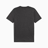 Puma Ess No.1 Logo Heather Tee Erkek Antrasit Spor Tişört - 682550 07