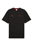 Puma 63012201 F1 ESS+ Graphic Tee -relax Siyah Yuvarlak Yaka Regular Fit Düz Erkek T-Shirt