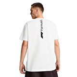 F1 Essentials+ Erkek Beyaz Günlük Stil T-Shirt 63012202