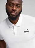 68255202 ESS No. 1 Logo Pique Polo Beyaz Regular Fit Erkek T-Shirt