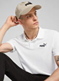 68255202 ESS No. 1 Logo Pique Polo Beyaz Regular Fit Erkek T-Shirt