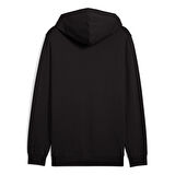 Ess Elevated Hoodie Erkek Siyah Günlük Stil Sweatshirt 68472801