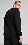 Puma Ess Elevated Crew 684727 Erkek Sweatshirt - Siyah - ST01899-Siyah-S
