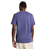 Graphics Icon Erkek Mavi Günlük Stil T-Shirt 68482946