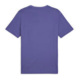 Graphics Icon Erkek Mavi Günlük Stil T-Shirt 68482946