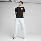 Graphics Icon Unisex Siyah Günlük Stil T-Shirt 68482901