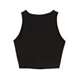 Puma WARDROBE ESS Ribbed Crop Top Kadın T-shirt