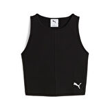 Puma WARDROBE ESS Ribbed Crop Top Kadın T-shirt