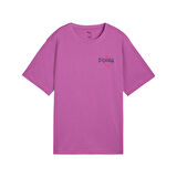 Puma WARDROBE ESS FLORAL PACK Relaxed Graphic Tee Kadın T-shirt