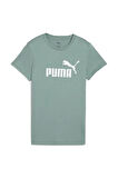 Kadın Ess No.1 Logo T-Shirt - Yeşil | M