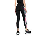 Puma Tropical Aop Hw 7/8 Tight Kadın Antrenman Taytı 52678551 Siyah