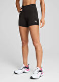 Puma 52589701 W TAD ESSENTIAL HW 5 SHOR Siyah Lastikli Bel Slim Fit Düz Kadın Şort