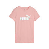 Puma 63153618 Metallic No. 1 Logo Tee Kadın Spor Tişört