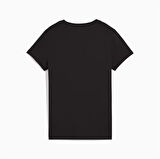 Puma METALLIC No.1 Logo Tee Siyah Kadın Spor Tişört - 631536 01