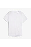 Run Velocity Tri-blend Erkek Beyaz T-shirt