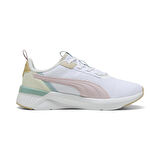 PUMA SOFTRİDE HARLİ WNS PUMA WHİTE-ALPİNE SNOW-ROSE MAUVE KADIN PERFORMANS AYAKKABI