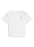Puma Desenli Beyaz Erkek Çocuk T-Shirt 63006202-PUMA X HELLO KITTY & FRIEN