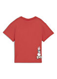 Puma Kırmızı Erkek Çocuk T-Shirt 63006215-PUMA X HELLO KITTY & FRIEN
