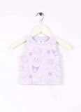 Puma Desenli Lila Kız Çocuk Atlet 63006675-PUMA X HELLO KITTY & FRIEN
