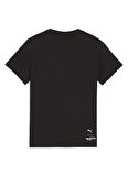 Puma Siyah Erkek Çocuk T-Shirt 63006901-PUMA X HOT WHEELS Graphic