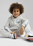 Puma Erkek Çocuk Gri Sweatshırt 63007104-PUMA X HOT WHEELS Hoodie T